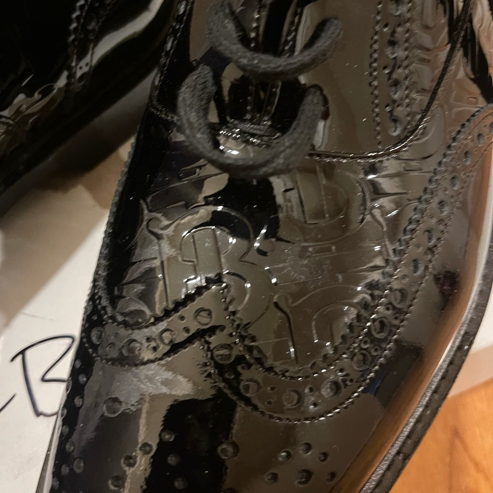 Burberry Men Oxford shoes Size 10.5 - Picture 7 of 9